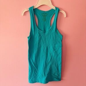 dELiA*s Teal Racerback Tank Top